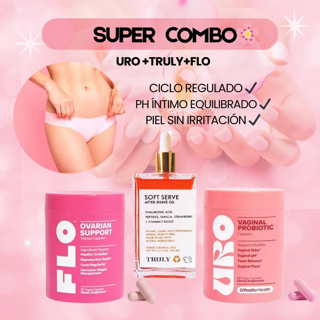 COMBO X 3 TRULY +URO+FLO EQUILIBRIO PERFECTO
