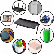 Repisa para TV Ajustable